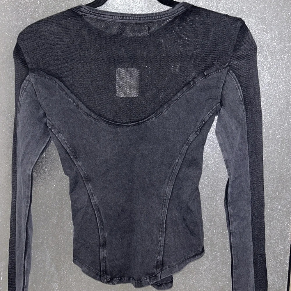 Free people we the free the moment most long sleeve tee